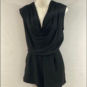 DREW BLACK ROMPER..SZ 4.. STRUT YOUR STUFF!   HOT!